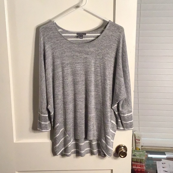 Scoop neck knit top. - Picture 1 of 2